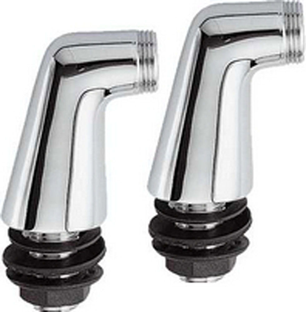 Riko set staande badrandkoppelingen 1/2" x 3/4" chroom - productfoto