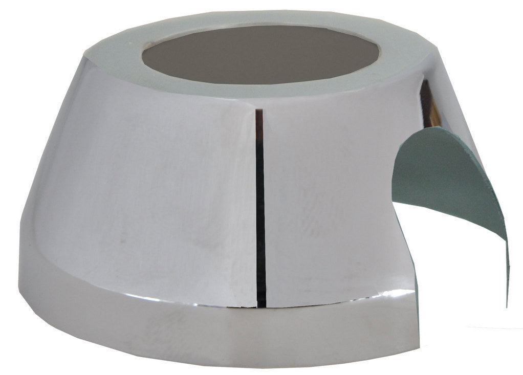 Riko rozet voor muurplaatkoppeling 1/2" x 12 mm chroom - productfoto