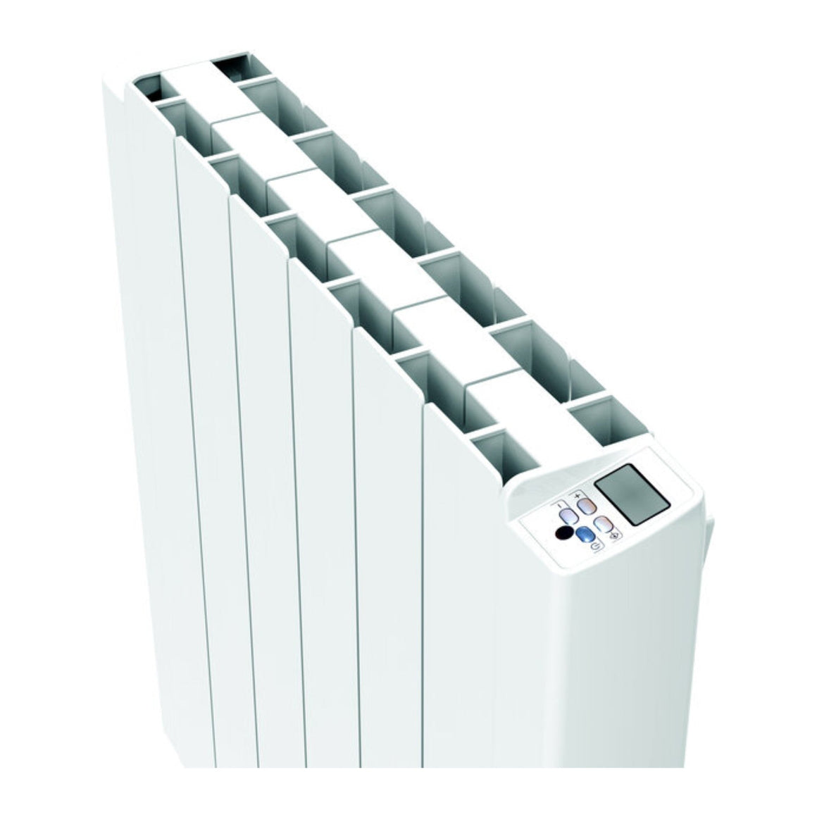 Stelrad Elektrische wandradiator aluminium – Met stekker & afstandsbediening – Wit #kleur_wit