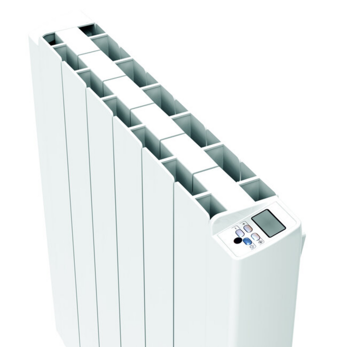 Stelrad Elektrische wandradiator aluminium – Met stekker & afstandsbediening – Wit #kleur_wit