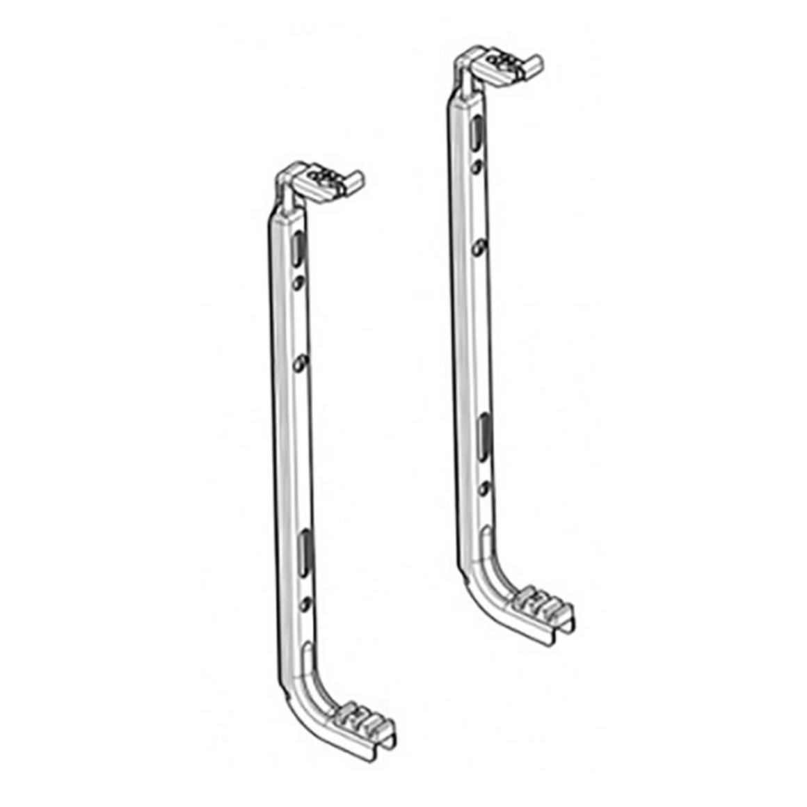 BELRAD J-console voor standaard radiator H400 – Metaal