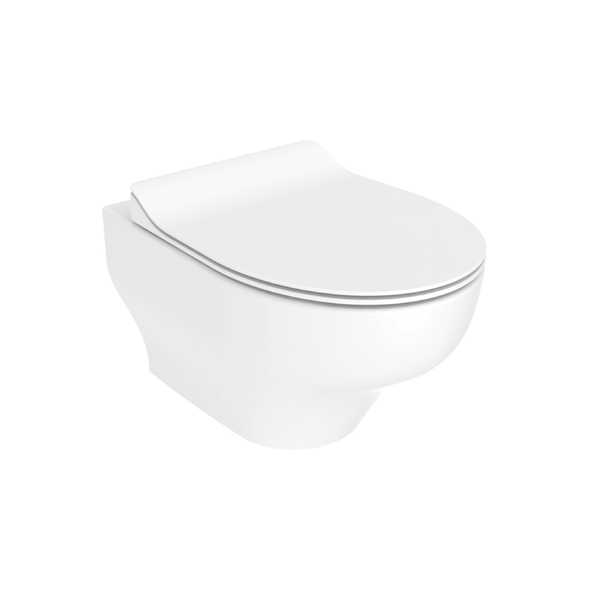 Creavit Ness hangtoilet / ophang WC – tornado flush – randloos