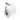 Wiesbaden Ida toiletrolhouder met klep chroom - productfoto