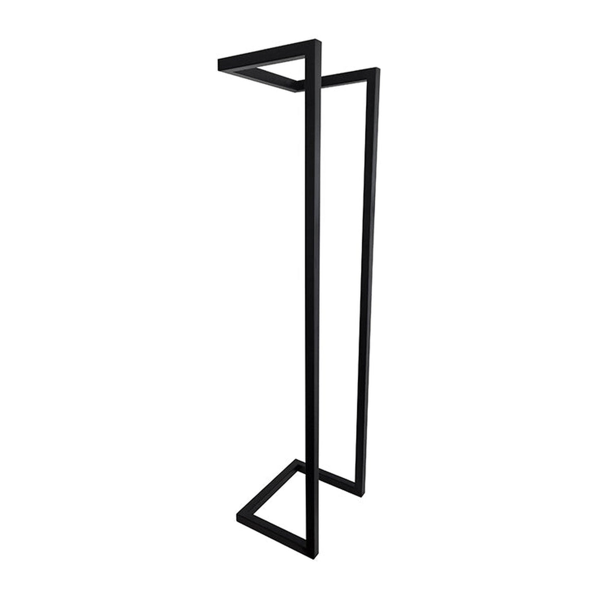 Wiesbaden Loft handdoekrek 95 x 25 x 20 cm / mat zwart - productfoto