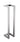 Wiesbaden Loft handdoekrek 50 x 12.5 x 12.5 cm / rvs - productfoto