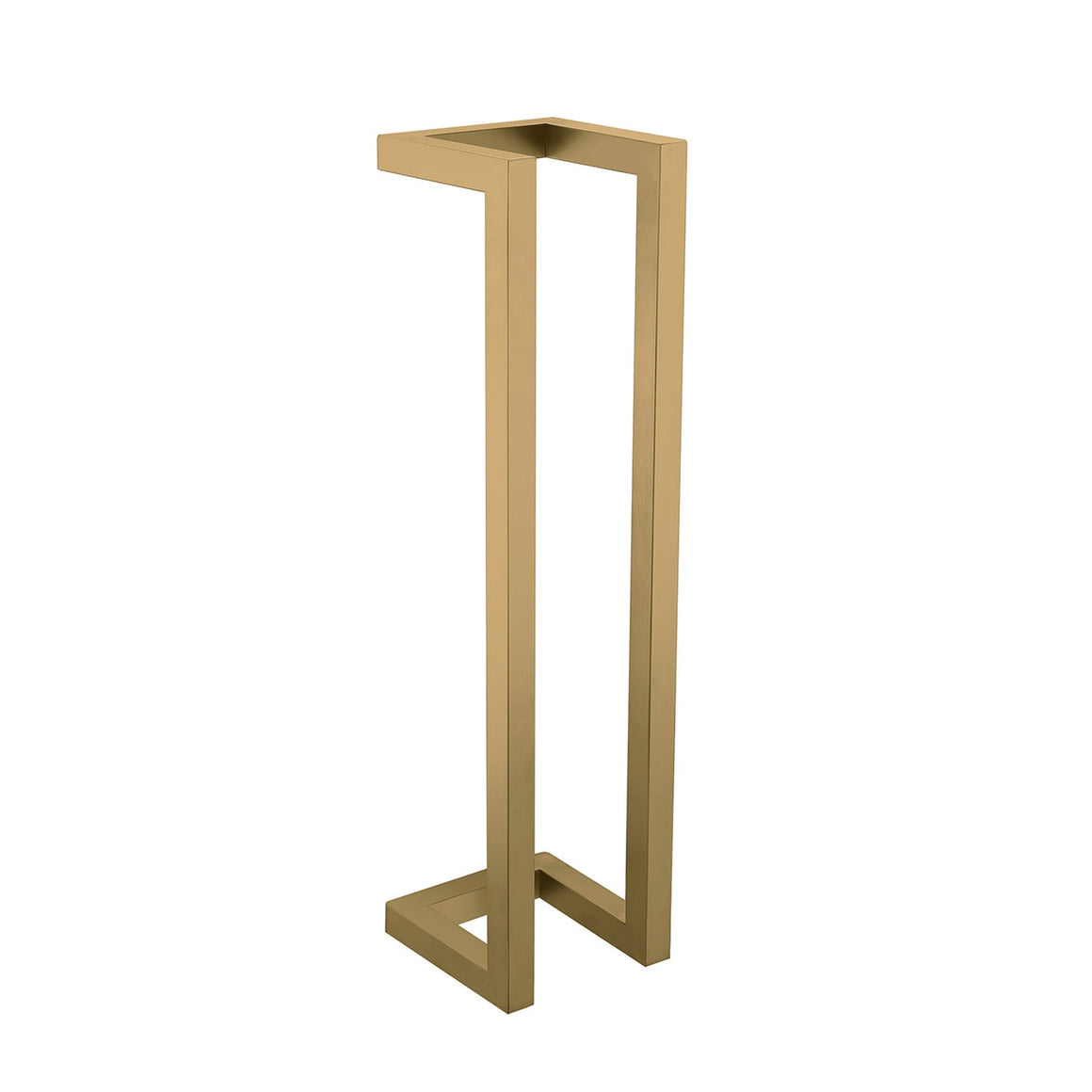 Wiesbaden Loft handdoekrek PVD 50 x 12.5 x 12.5 cm / geborsteld messing - productfoto