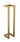 Wiesbaden Loft handdoekrek PVD 50 x 12.5 x 12.5 cm / geborsteld messing - productfoto