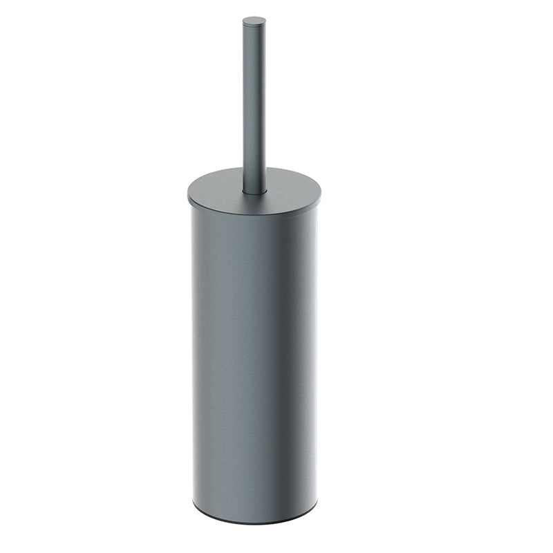 Wiesbaden Alonzo vrijstaande toiletborstel met houder PVD Gunmetal - productfoto