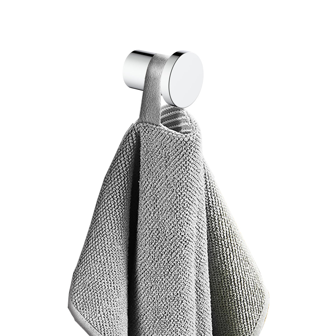 Wiesbaden Alonzo handdoekhaak klein Chroom - productfoto