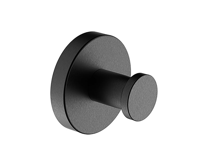 Wiesbaden Alonzo handdoekhaak groot PVD Gunmetal - productfoto