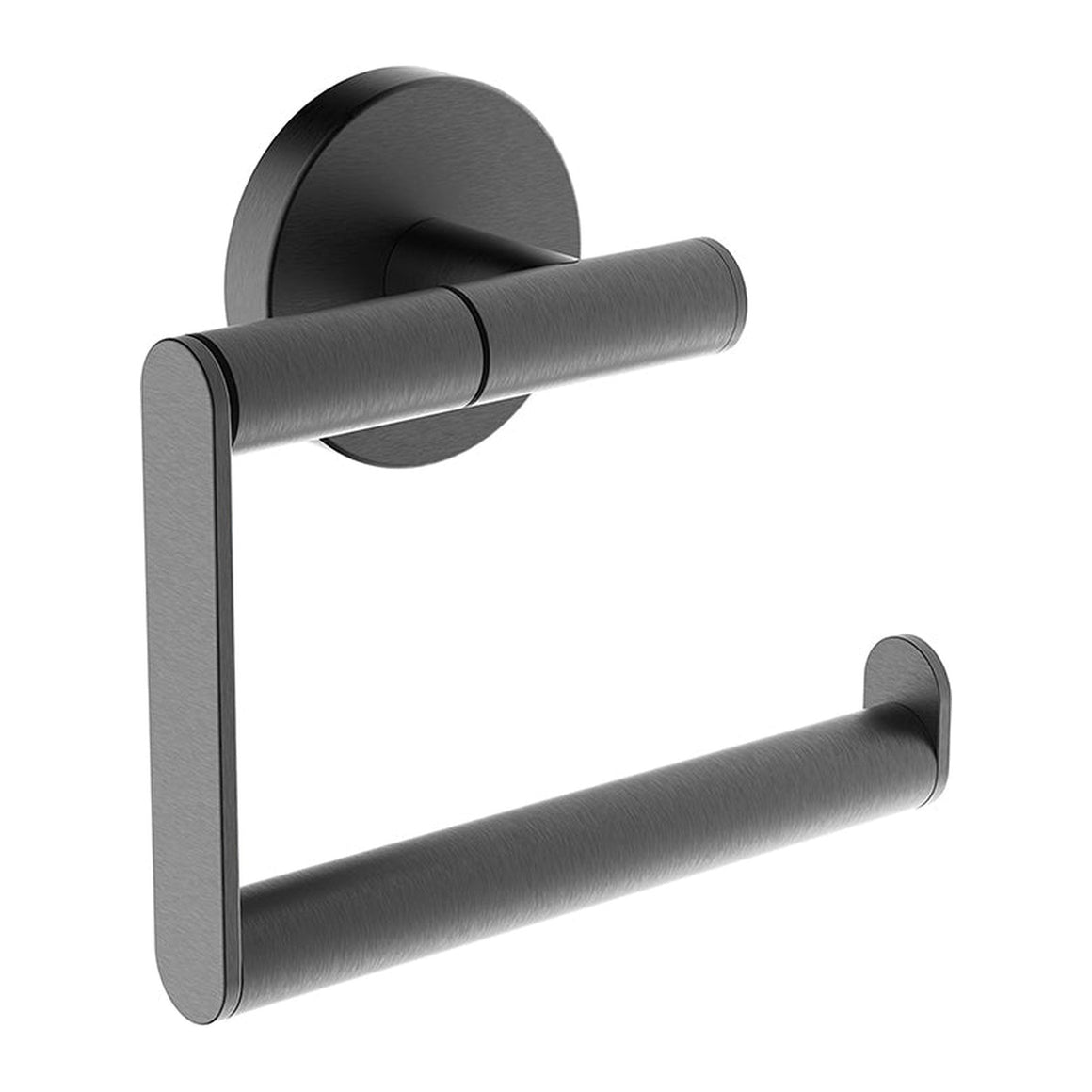 Wiesbaden Alonzo toiletrolhouder zonder klep PVD Gunmetal - productfoto