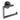 Wiesbaden Alonzo toiletrolhouder zonder klep PVD Gunmetal - productfoto
