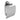 Wiesbaden Alonzo toiletrolhouder met klep Geborsteld RVS - productfoto