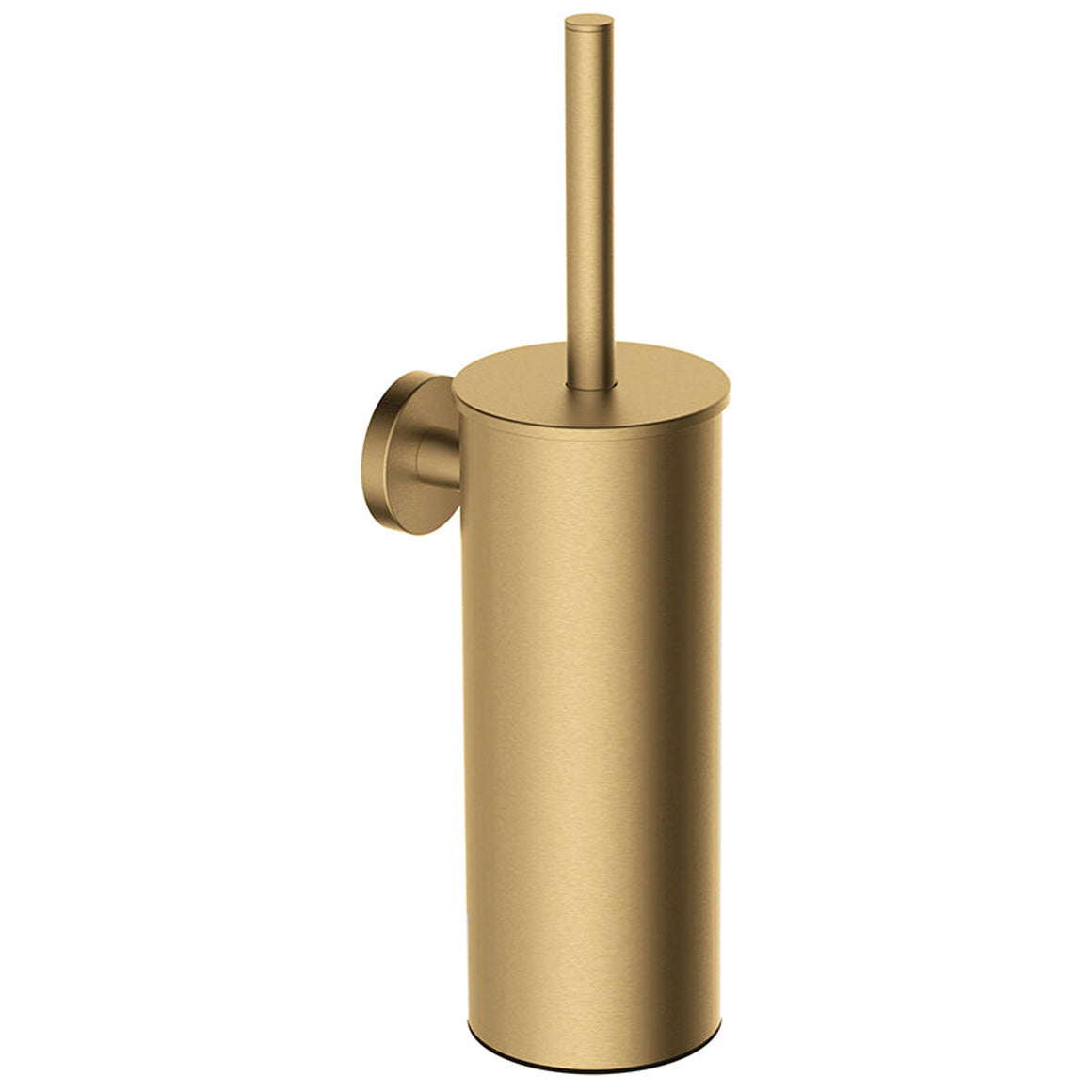 Wiesbaden Alonzo toiletborstel met houder PVD Geborsteld messing - productfoto