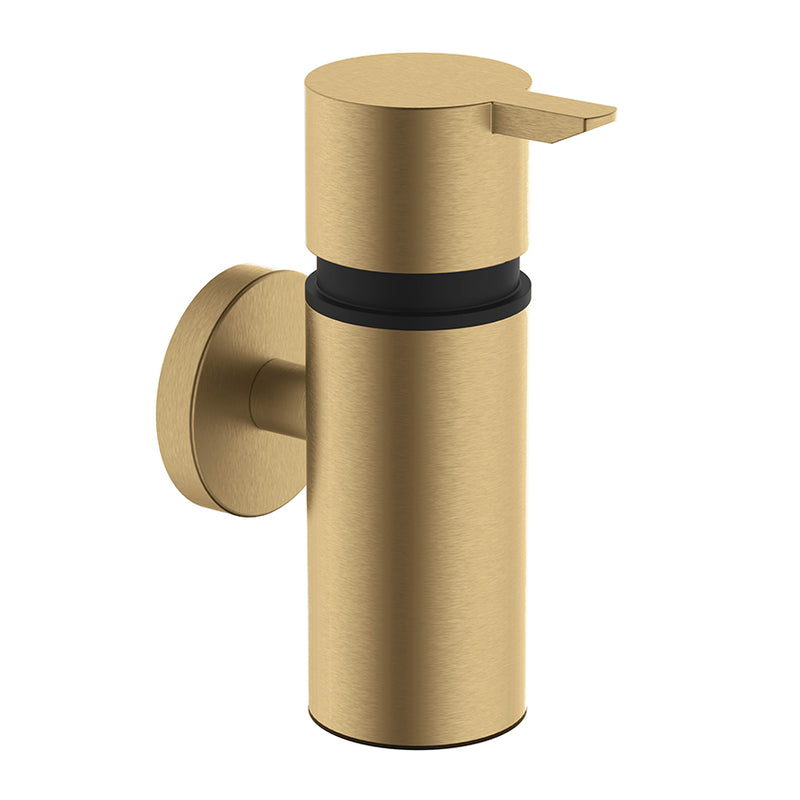 Wiesbaden Alonzo zeepdispenser PVD Geborsteld messing - productfoto