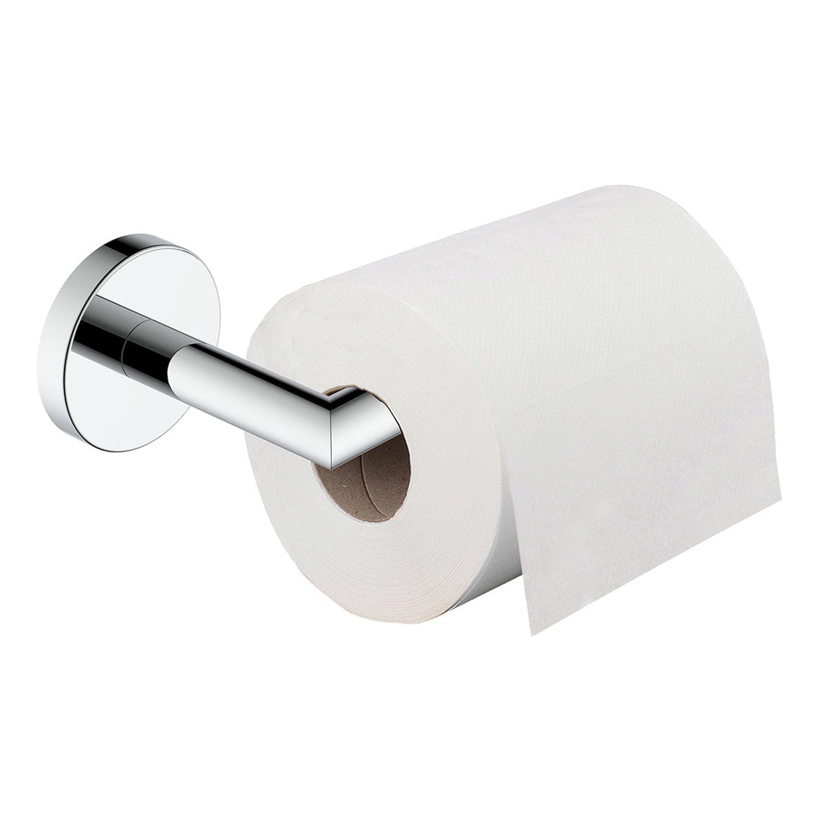 Wiesbaden Alonzo toiletrolhouder met vaste arm Chroom - productfoto