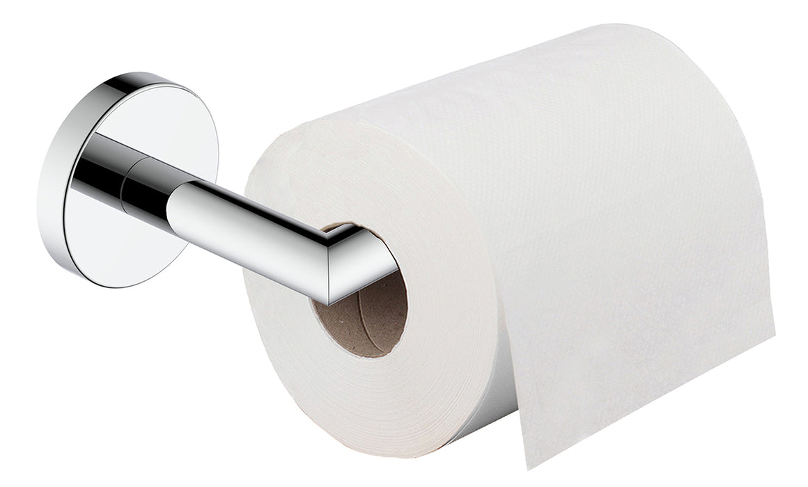 Wiesbaden Alonzo toiletrolhouder met vaste arm Chroom - productfoto