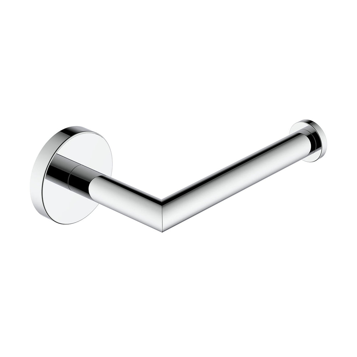 Wiesbaden Alonzo toiletrolhouder met vaste arm Chroom - productfoto