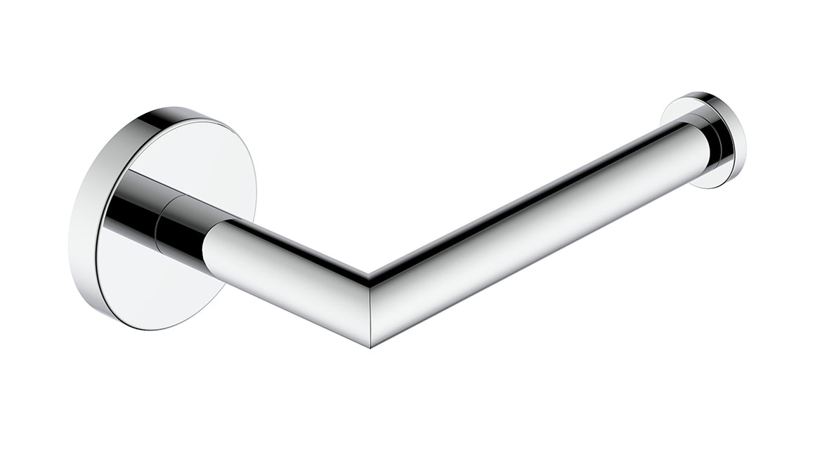 Wiesbaden Alonzo toiletrolhouder met vaste arm Chroom - productfoto