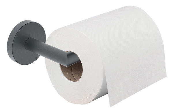 Wiesbaden Alonzo toiletrolhouder met vaste arm PVD