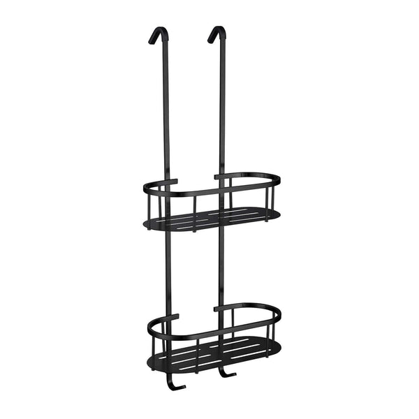 Support de douche Wiesbaden 80 cm noir mat