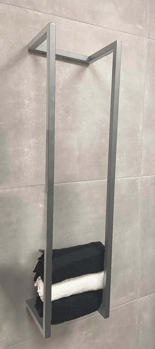 Loft industriel porte-serviettes Wiesbaden en acier inoxydable