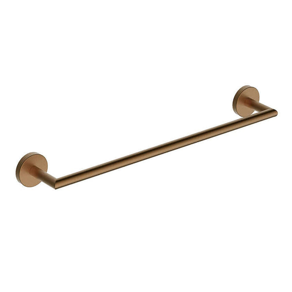 Porte-serviettes Alonzo en bronze brossé cuivre PVD