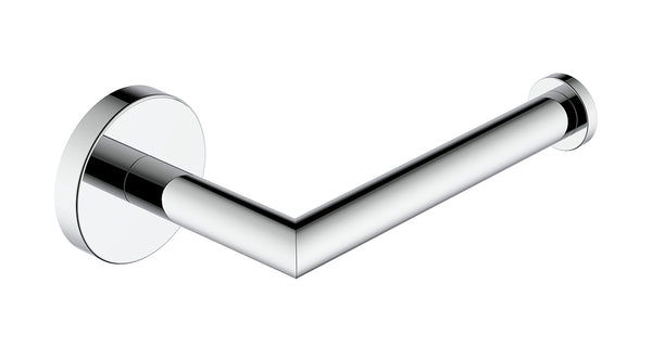 Porte-rouleau de papier toilette Alonzo avec bras fixe mat noir Wiesbaden