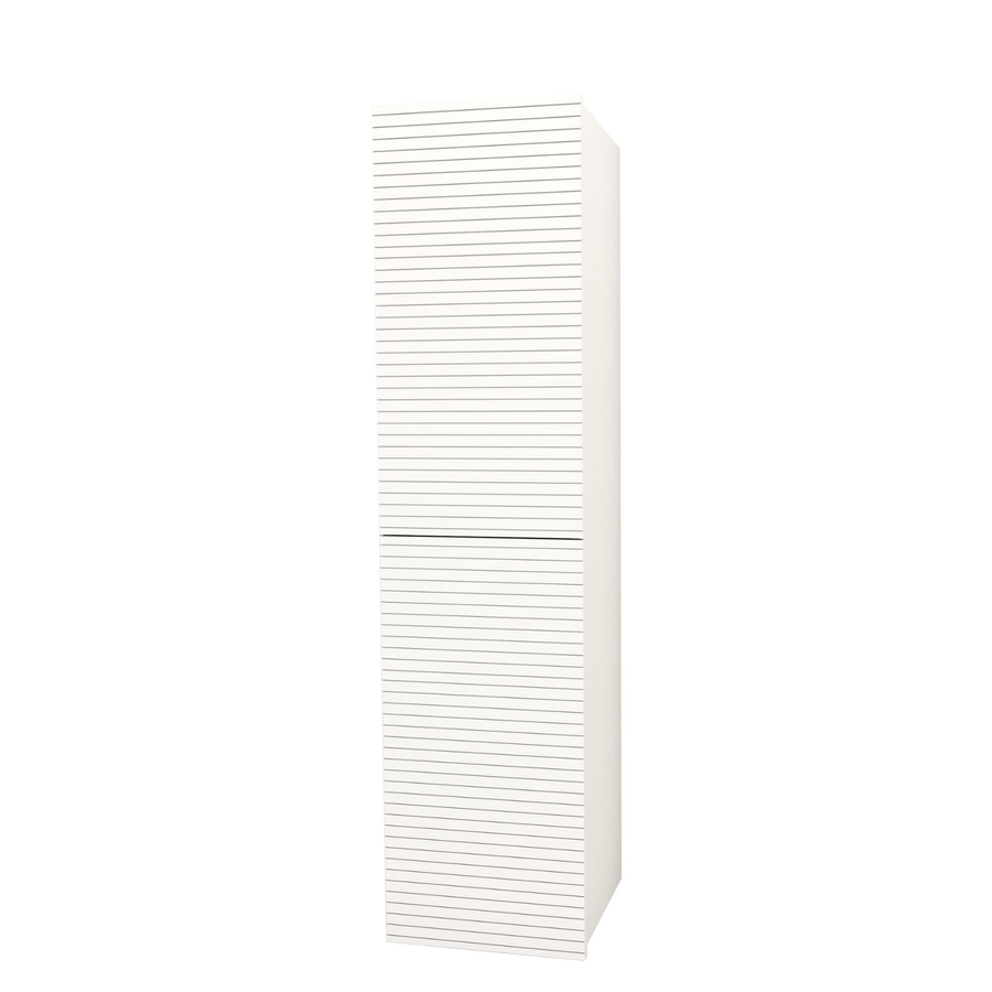 ALONI ELITE hoge badkamerkast – Horizontaal reliëf – Softclose