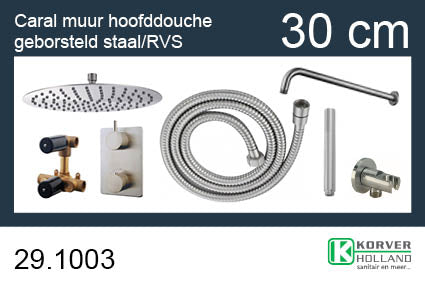 Wiesbaden Wiesbaden one pack inbouwthermostaatset rond type gs 204 GS (30cm) - sfeerbeeld