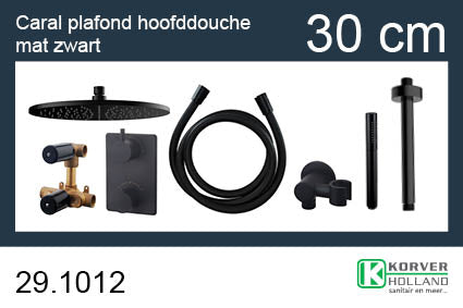 Wiesbaden Wiesbaden one pack inbouwthermostaatset rond type mz 303 MZ (30cm) - sfeerbeeld