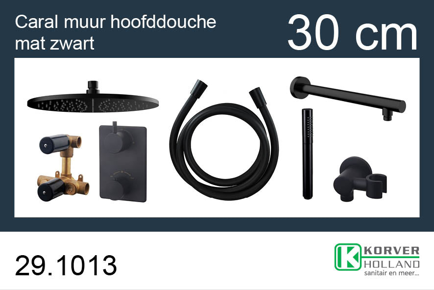 Wiesbaden Wiesbaden one pack inbouwthermostaatset rond type mz 304 MZ (30cm) - sfeerbeeld