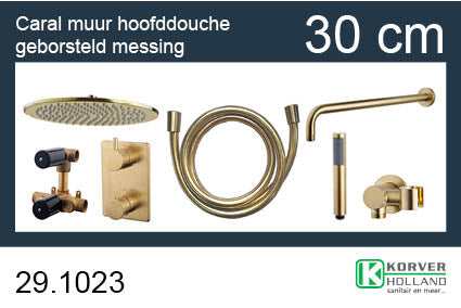 Wiesbaden Wiesbaden one pack inbouwthermostaatset rond type gm 404 GM (30cm) - sfeerbeeld