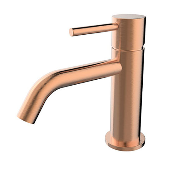 Wiesbaden Style wastafelkraan PVD geborsteld koper - productfoto
