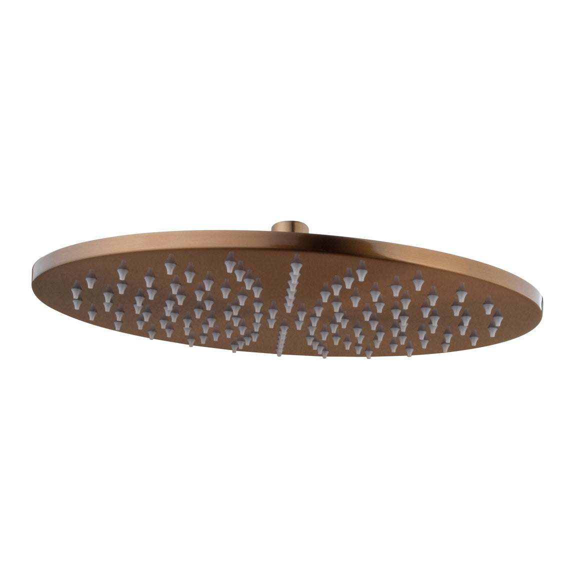 Wiesbaden UniMatch hoofddouche rond geborsteld PVD 25 cm - productfoto