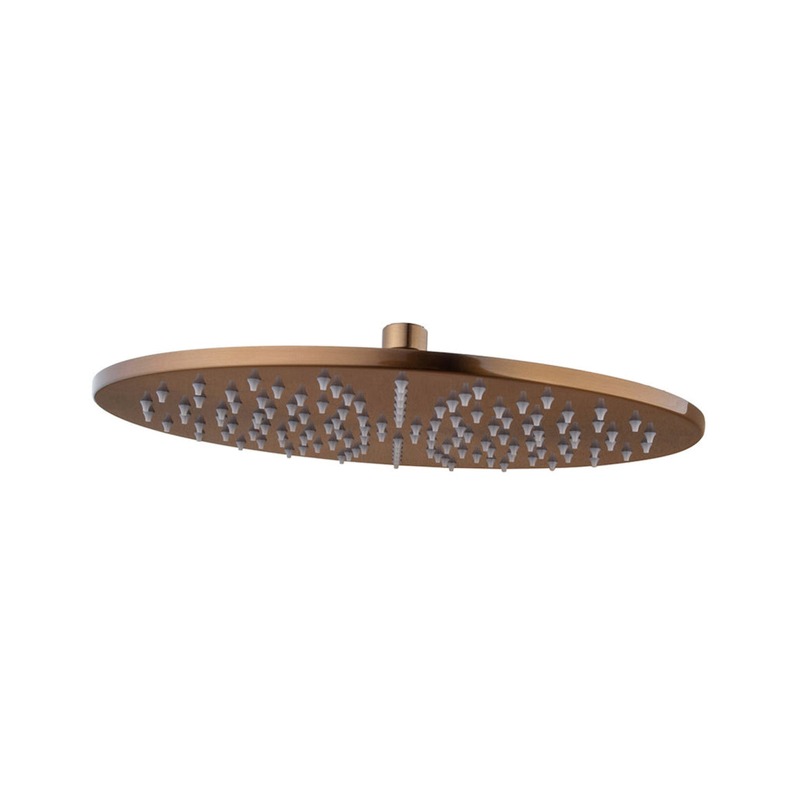 Wiesbaden UniMatch hoofddouche rond geborsteld PVD 30 cm - productfoto