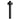 Wiesbaden UniMatch douchearm met plafondbevestiging 15 cm / Mat zwart - productfoto