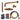 Wiesbaden Caral inbouwthermostaat compleet met hoofddouche en staafhanddouche 25 cm - productfoto