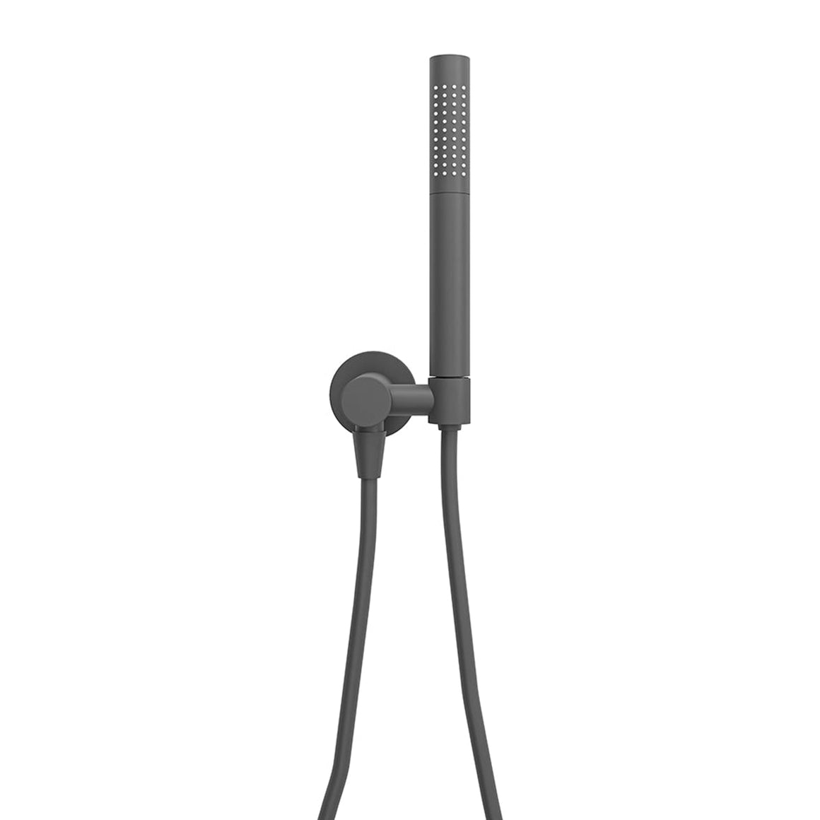 Wiesbaden Wiesbaden UniMatch handdoucheset 1 stand met doucheslang en wandaansluitbocht Gunmetal - productfoto