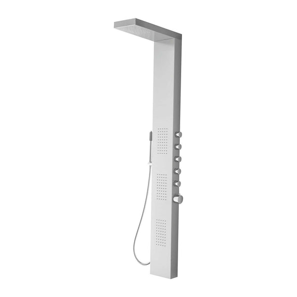 Xellanz Ohio thermostatische douchekolom 158×20 cm RVS