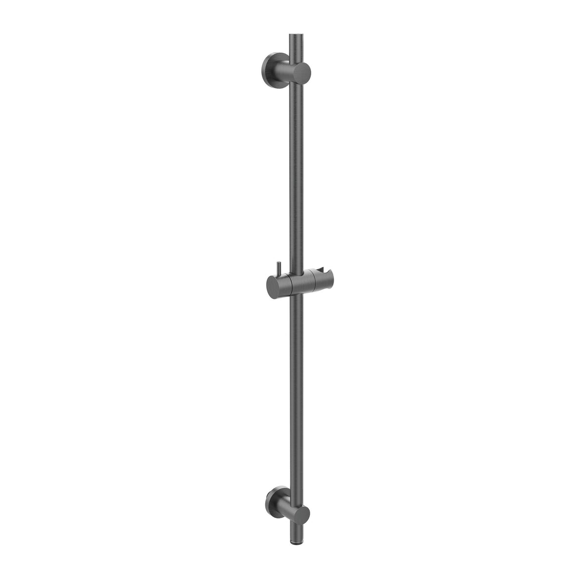 Wiesbaden UniMatch glijstang met wateraansluiting 76,5 cm PVD gunmetal - productfoto