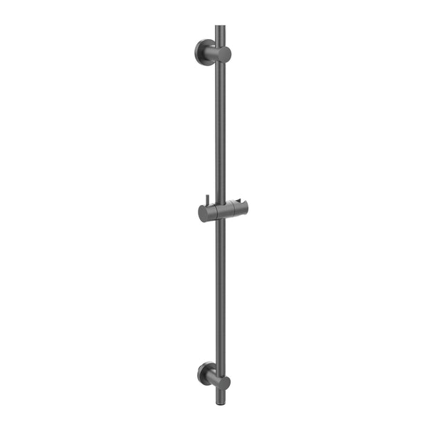 Wiesbaden UniMatch glijstang met wateraansluiting 76,5 cm PVD