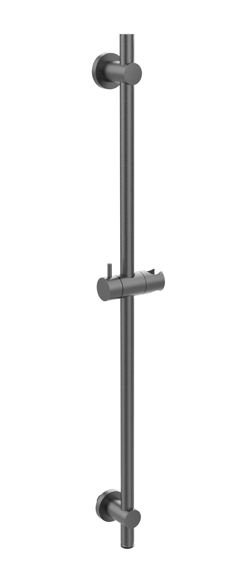 Wiesbaden UniMatch glijstang met wateraansluiting 76,5 cm PVD gunmetal - productfoto