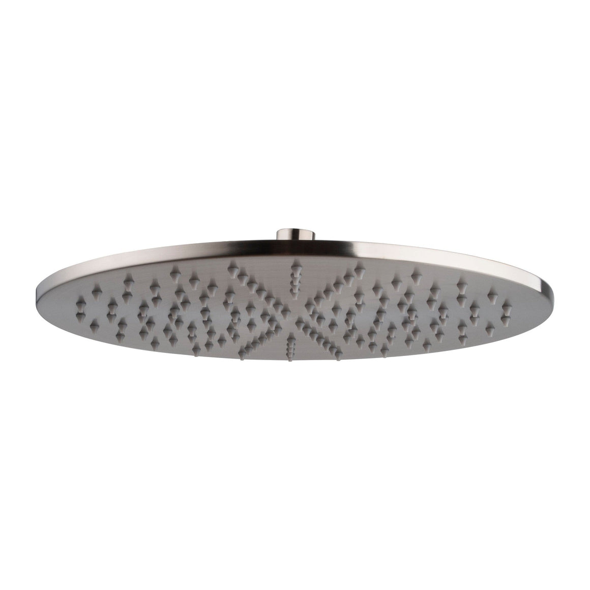 Wiesbaden UniMatch hoofddouche rond geborsteld staal PVD 30 cm - productfoto
