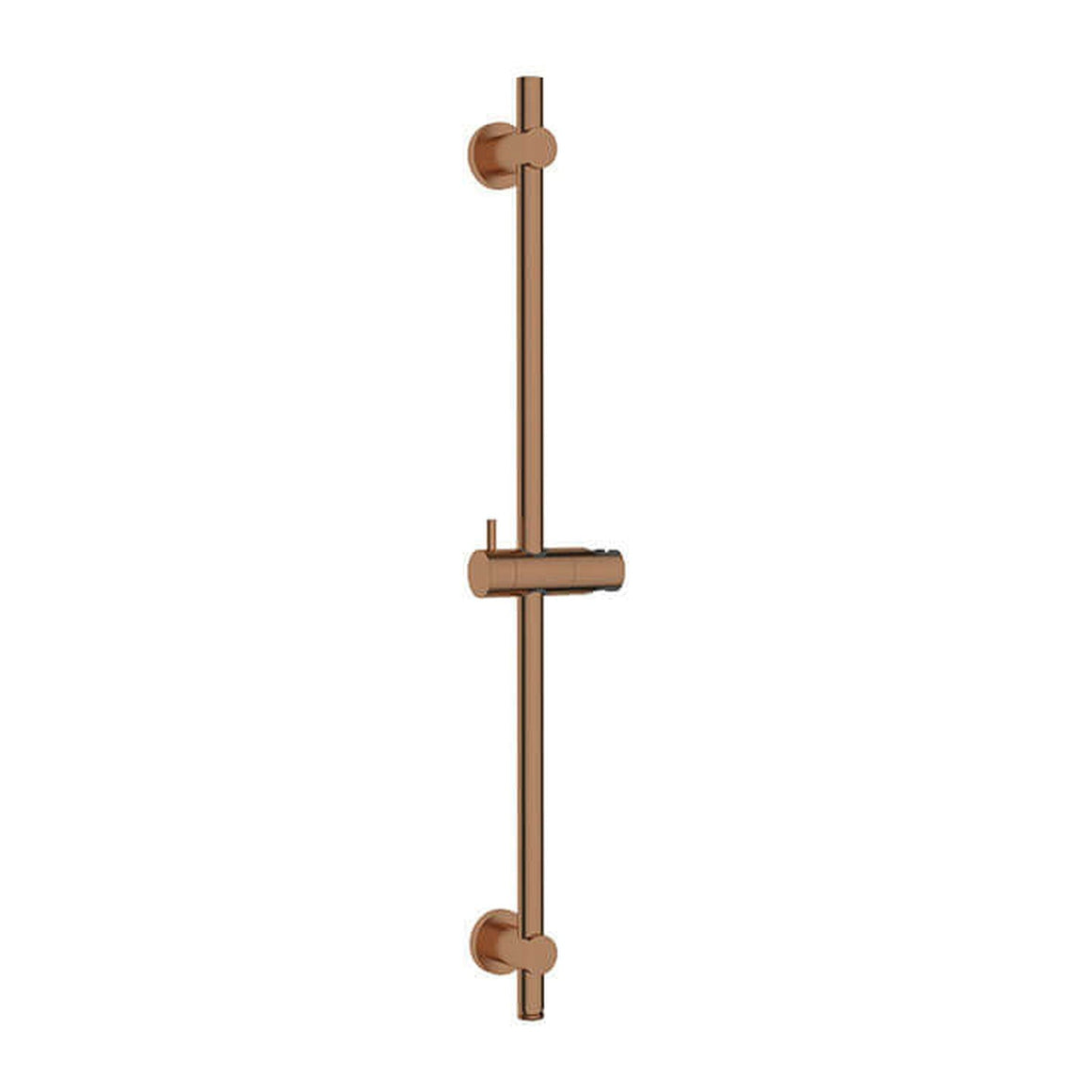 UniMatch glijstang met wateraansluiting 76,5 cm geborsteld brons koper PVD