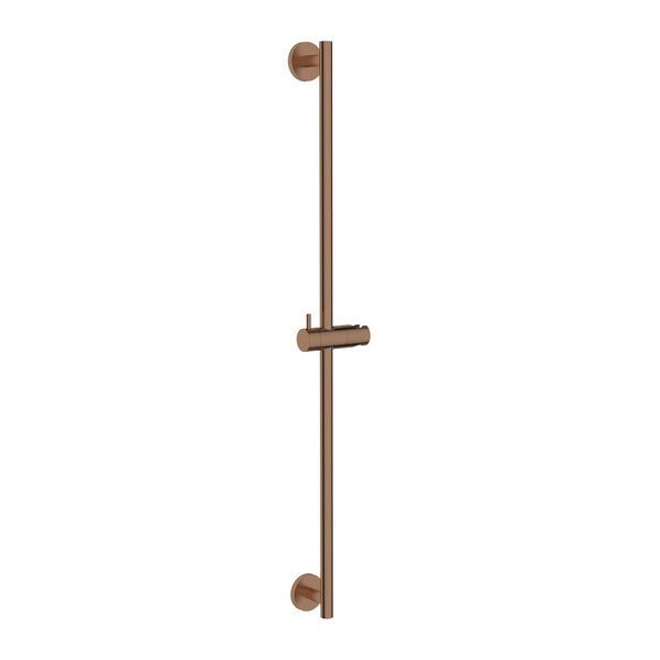 Wiesbaden UniMatch glijstang 75 cm geborsteld brons koper PVD