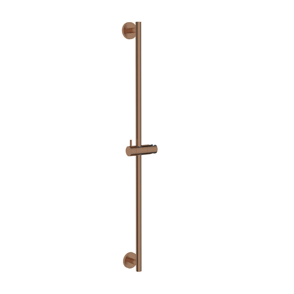 Wiesbaden UniMatch glijstang 75 cm geborsteld brons koper PVD