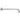 Wiesbaden UniMatch douchearm met muurbevestiging 35 cm / Chroom - productfoto