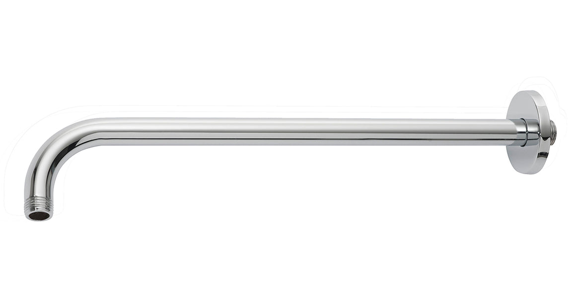 Wiesbaden UniMatch douchearm met muurbevestiging 45 cm / Chroom - productfoto