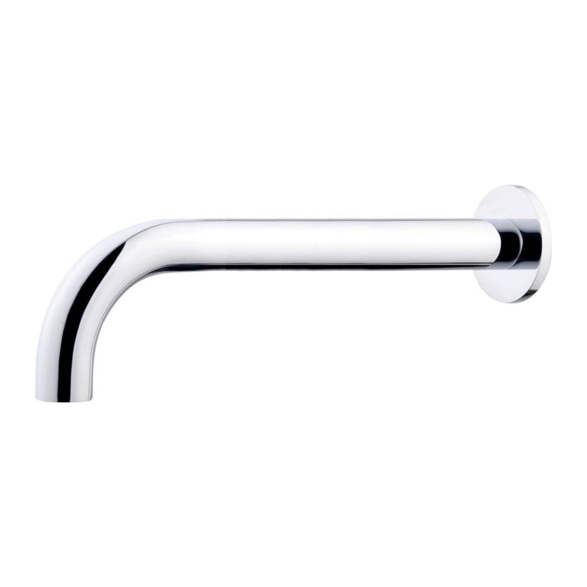 Wiesbaden Caral inbouw badthermostaatset met 2 stopkranen, baduitloop en 3-standen handdouche Chroom - productfoto